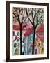 Red Roofs-Karla Gerard-Framed Giclee Print