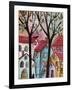 Red Roofs-Karla Gerard-Framed Giclee Print