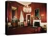 Red Room of White House-null-Stretched Canvas