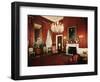 Red Room of White House-null-Framed Photographic Print