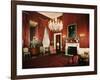 Red Room of White House-null-Framed Photographic Print