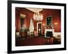 Red Room of White House-null-Framed Photographic Print