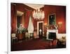 Red Room of White House-null-Framed Photographic Print