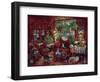 Red Room-Bill Bell-Framed Giclee Print