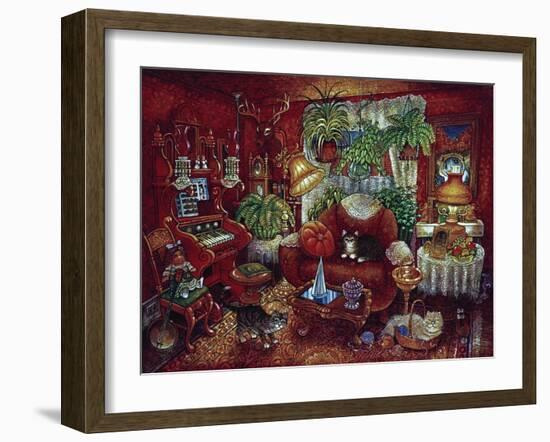 Red Room-Bill Bell-Framed Giclee Print