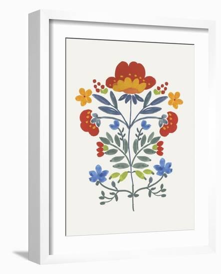 Red Roostery Flower-Aimee Wilson-Framed Art Print