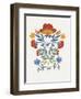 Red Roostery Flower-Aimee Wilson-Framed Art Print