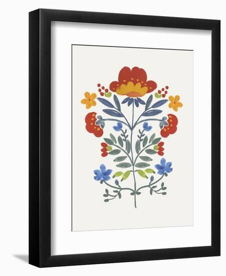 Red Roostery Flower-Aimee Wilson-Framed Art Print