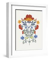 Red Roostery Flower-Aimee Wilson-Framed Art Print