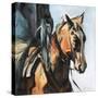 Red Roper-Renee Gould-Stretched Canvas