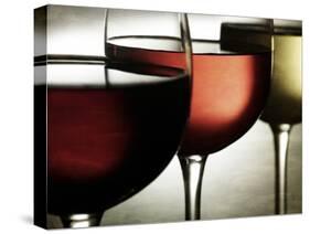 Red, Rose and White Wine-Steve Lupton-Stretched Canvas