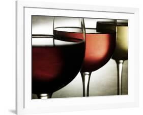 Red, Rose and White Wine-Steve Lupton-Framed Photographic Print