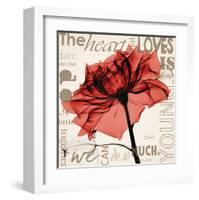 Red Rose Love-Albert Koetsier-Framed Art Print