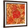 Red Rose Square-Julie Goonan-Framed Giclee Print