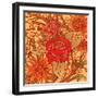 Red Rose Square-Julie Goonan-Framed Giclee Print
