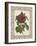 Red Rose with Wrought Iron Border I-null-Framed Art Print