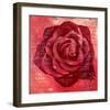 Red Rose-Anna Flores-Framed Art Print