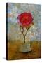 Red Rose-Andre Burian-Stretched Canvas