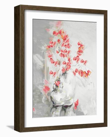 Red Roses II-Heather A. French-Roussia-Framed Art Print