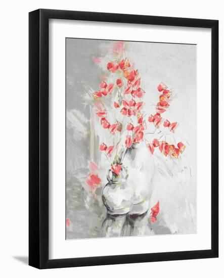 Red Roses II-Heather A. French-Roussia-Framed Art Print