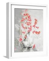 Red Roses II-Heather A. French-Roussia-Framed Art Print