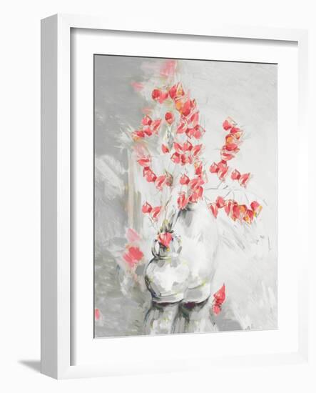 Red Roses II-Heather A. French-Roussia-Framed Art Print