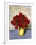 Red Roses in a Yellow Pitcher, 1934 (Oil on Canvas)-Walt Kuhn-Framed Giclee Print