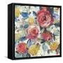 Red Roses-Asia Jensen-Framed Stretched Canvas