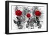 Red Roses-Ata Alishahi-Framed Giclee Print