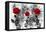 Red Roses-Ata Alishahi-Framed Stretched Canvas