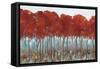 Red Rover-Eva Watts-Framed Stretched Canvas