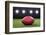 Red Rugby Ball-AndreyPopov-Framed Photographic Print