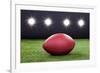 Red Rugby Ball-AndreyPopov-Framed Photographic Print