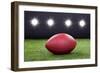 Red Rugby Ball-AndreyPopov-Framed Photographic Print