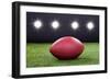 Red Rugby Ball-AndreyPopov-Framed Photographic Print