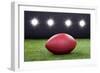 Red Rugby Ball-AndreyPopov-Framed Photographic Print