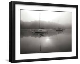 Red Sail - BW-Tammy Putman-Framed Photographic Print