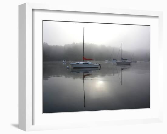 Red Sail-Tammy Putman-Framed Photographic Print