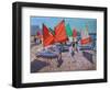 Red Sails, Royan, France-Andrew Macara-Framed Giclee Print