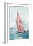 Red sails-Allison Pearce-Framed Art Print