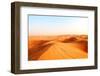 Red Sand Arabian Desert near Dubai, United Arab Emirates-Fedor Selivanov-Framed Photographic Print