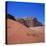 Red Sand Dune and Desert Landscape, Wadi Rum, Jordan-Christopher Rennie-Stretched Canvas