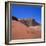 Red Sand Dune and Desert Landscape, Wadi Rum, Jordan-Christopher Rennie-Framed Photographic Print