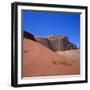 Red Sand Dune and Desert Landscape, Wadi Rum, Jordan-Christopher Rennie-Framed Photographic Print