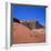 Red Sand Dune and Desert Landscape, Wadi Rum, Jordan-Christopher Rennie-Framed Photographic Print