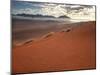 Red Sand Dunes at Dawn Overlooking "Fairy Circles" in the Namibrand Desert, Namibia-Frances Gallogly-Mounted Photographic Print