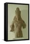 Red Sandstone Figure of Lord Vishnu, Mathura, 5th Century-null-Framed Stretched Canvas