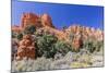 Red Sandstone Formations in Red Canyon-Michael Nolan-Mounted Photographic Print