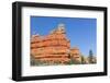 Red Sandstone Formations in Red Canyon-Michael Nolan-Framed Photographic Print