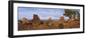 Red Sandstone Monuments in Monument Valley Navajo Tribal Park, Grand Canyon Np, Arizona, USA-Paul Souders-Framed Photographic Print
